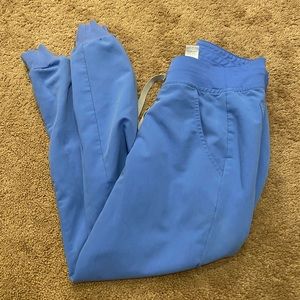 Figs scrubs XS Petite Zamora Jogger Ciel Blue